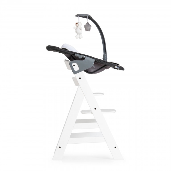 Transat balancelle alpha deluxe melange grey Hauck