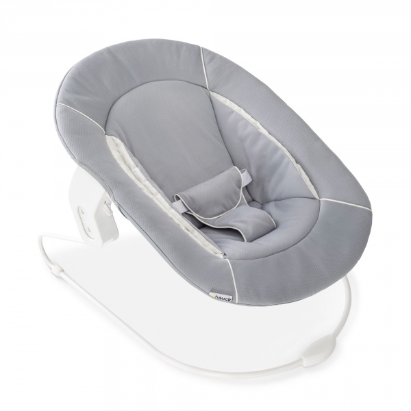 Transat balancelle pour chaise haute évolutive alpha 2en1 stretch grey Hauck