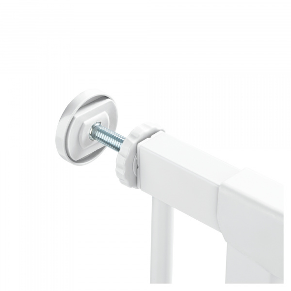 Barrière d'escalier clear step autoclose 2 avec extention +9 cm white Hauck