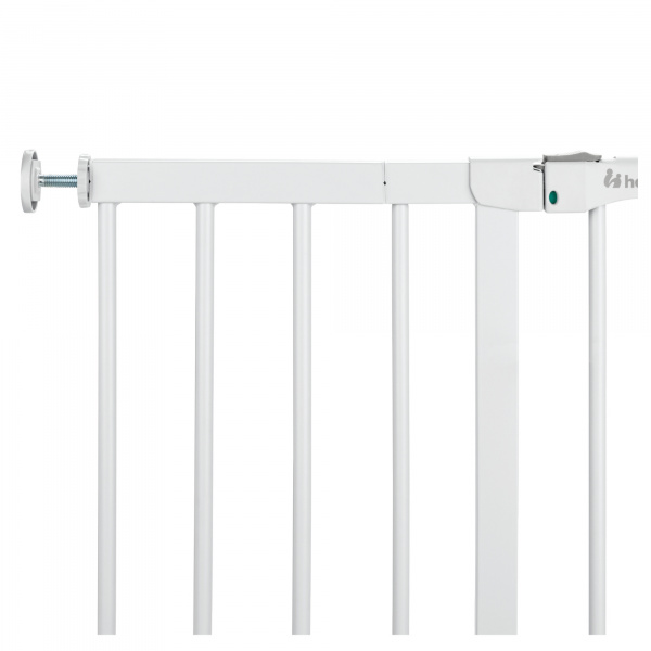 Barrière d'escalier clear step autoclose 2 avec extension +21 cm white Hauck