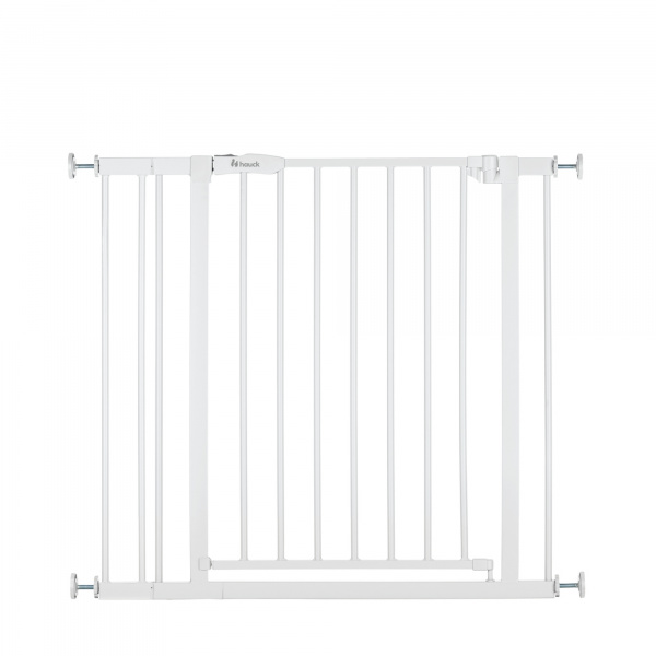 Barrière d'escalier open n stop 2 avec extention +9 cm white Hauck