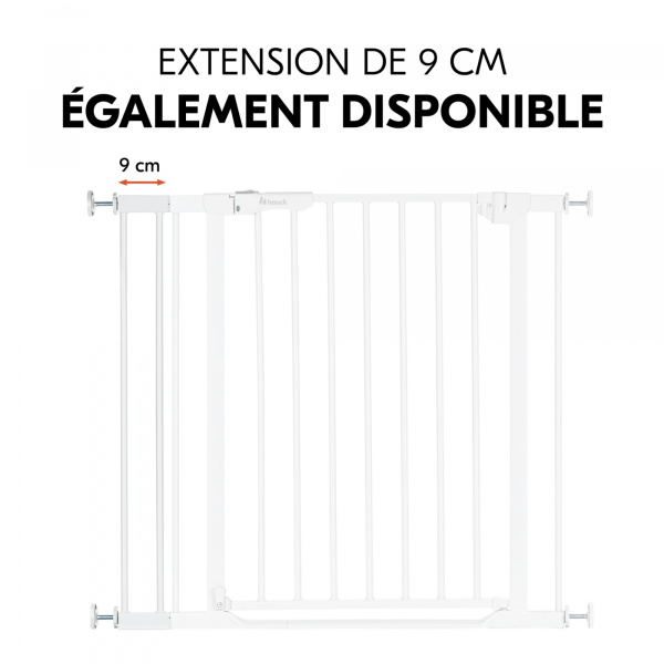 Extension pour barrière de sécurité 21 cm white Hauck