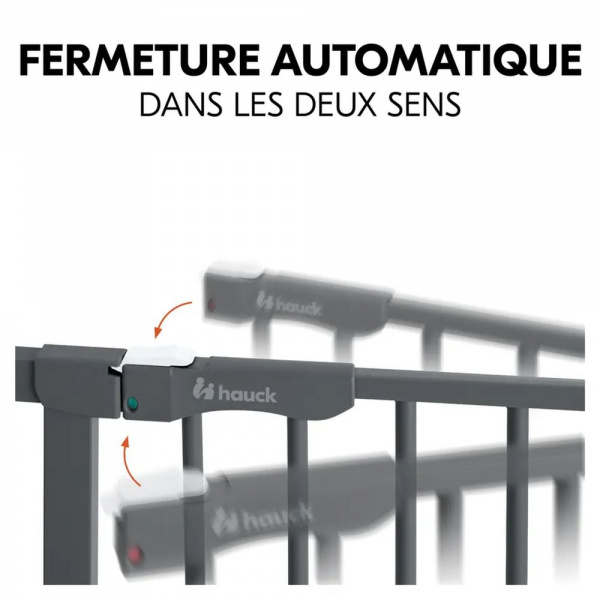 Barrière de sécurité clear step autoclose 2 Hauck