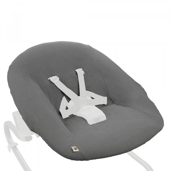 Housse pour transat bébé dark grey Hauck