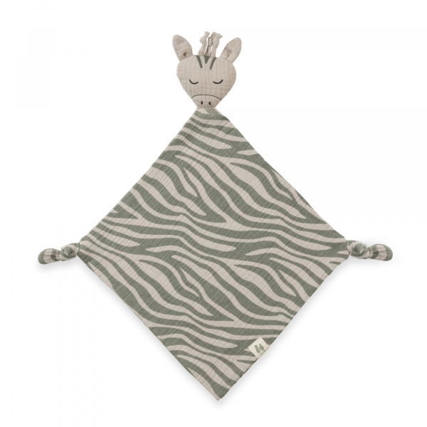 Doudou cuddle n play zebra sage Hauck
