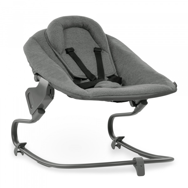 Transat balancelle pour chaise haute alpha+ premium dark grey Hauck