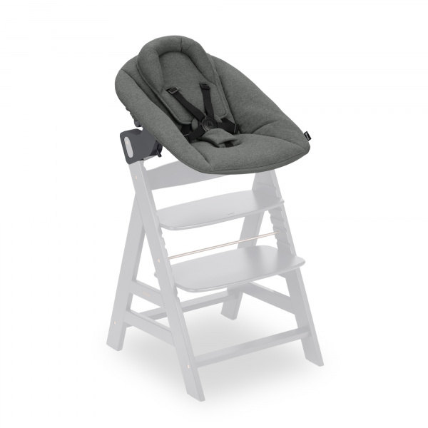 Transat balancelle pour chaise haute alpha+ premium dark grey Hauck