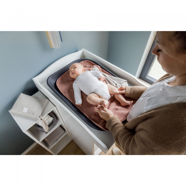 Serviette à langer pour matelas à langer sage Hauck