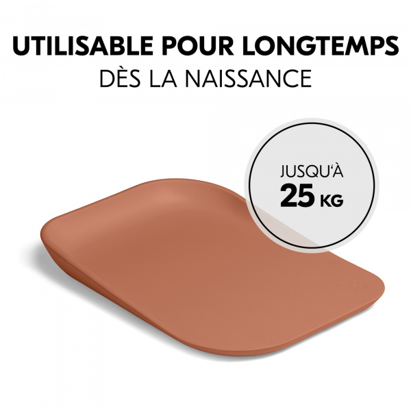 Matelas à langer en mousse soft change n clean cork Hauck