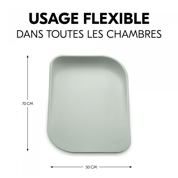 Matelas à langer en mousse soft change n clean sage Hauck