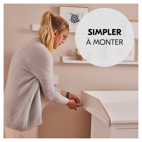 Plan à langer pour commode combine n change Hauck