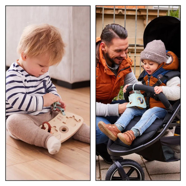 Pack chaise haute évolutive avec transat alpha start n grow set Hauck