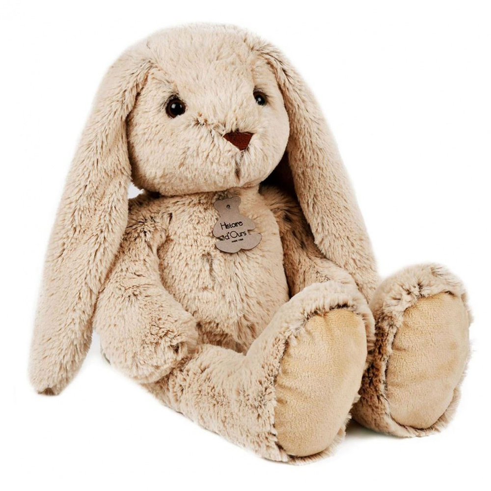 JOUET D'ACTIVITÉ AVEC MUSIQUE LAPIN EN PELUCHE - BEIGE –