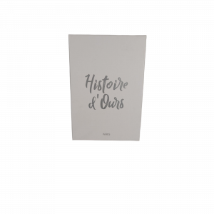 Les imparfaits - peluche ours charms blanc 25 cm Histoire d ours