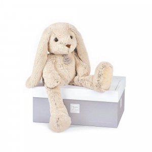Les imparfaits - peluche lapin beige copains câlins 40 cm Histoire d ours