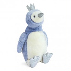 Peluche pingouin pigloo bleu 50 cm Histoire d ours