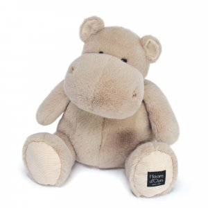 Peluche hippopotame 40 cm beige Histoire d ours