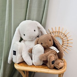 Peluche lapin blanc 50 cm Histoire d ours