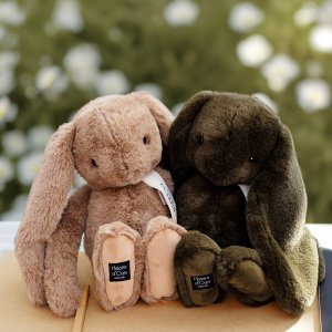 Peluche lapin noisette 32 cm Histoire d ours