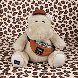 Peluche hippopotame hello brook 20 cm Histoire d ours