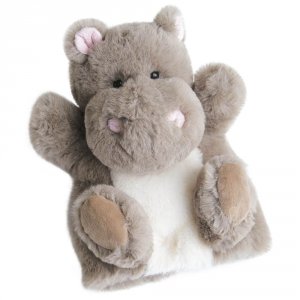 Doudou marionnette hippo 25 cm Histoire d ours