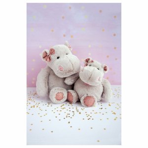 Peluche bébé hippo girl twist 25 cm Histoire d ours