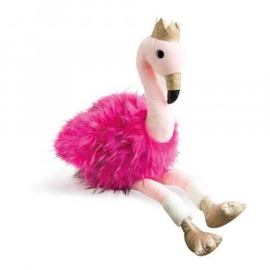 Peluche bébé flamant rose 30cm Histoire d ours