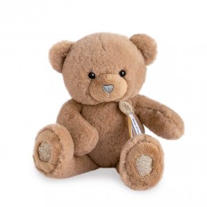Peluche bébé ours charms marron clair 25 cm Histoire d ours