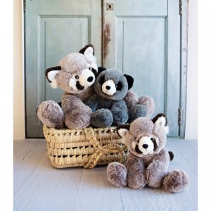 Peluche bébé sweety mousse panda marron 40 cm Histoire d ours