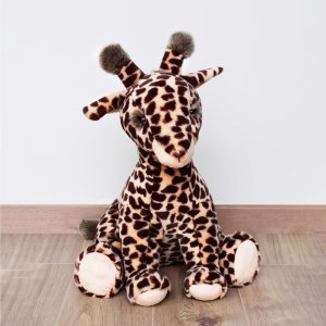 Peluche bébé lisi la girafe naturelle 50 cm Histoire d ours