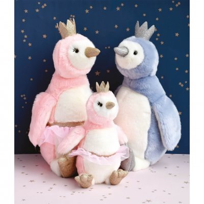 Peluche pingouin pigloo bleu 50 cm