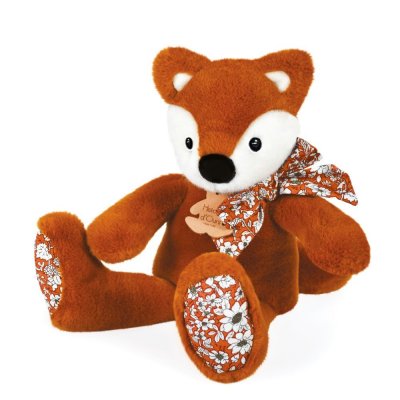 Peluche renard copains câlins 25 cm