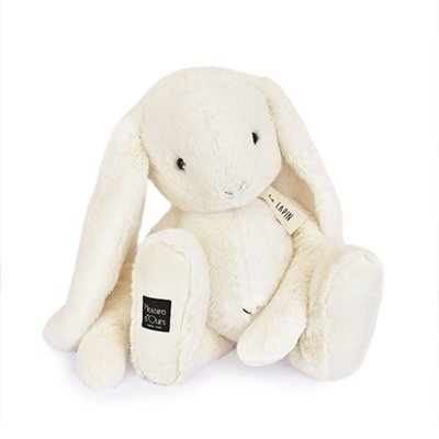 Peluche lapin blanc 50 cm