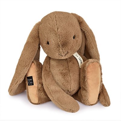 Peluche lapin noisette 50 cm