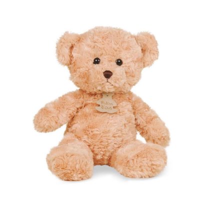 Peluche bébé ours calin miel 21 cm