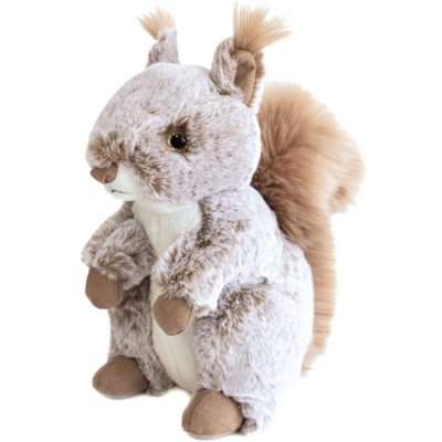 Peluche bébé ecureuil 25 cm