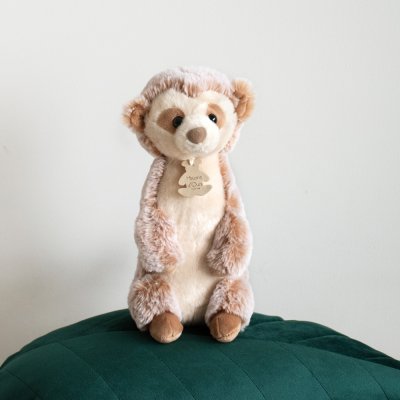 Peluche bébé suricate 25 cm