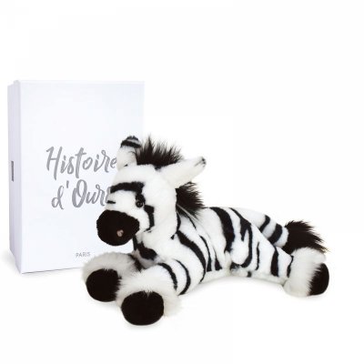 Peluche bébé zephir le zebre 25 cm