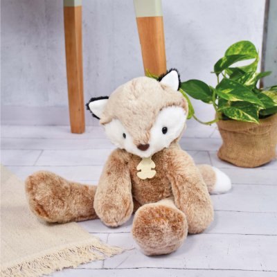 Peluche renard sweety mousse 40 cm