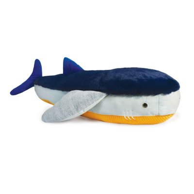 Peluche requin bleu trésors marins 80 cm