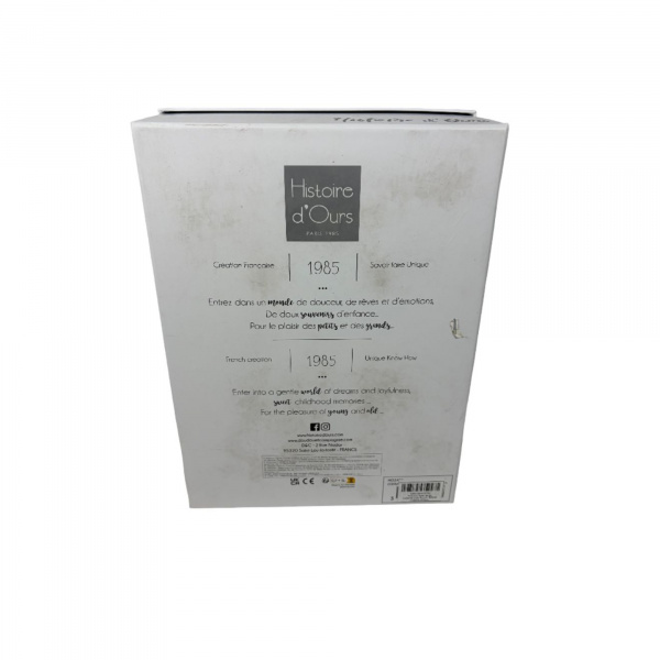 Les imparfaits - peluche lapin beige copains câlins 40 cm Histoire d ours