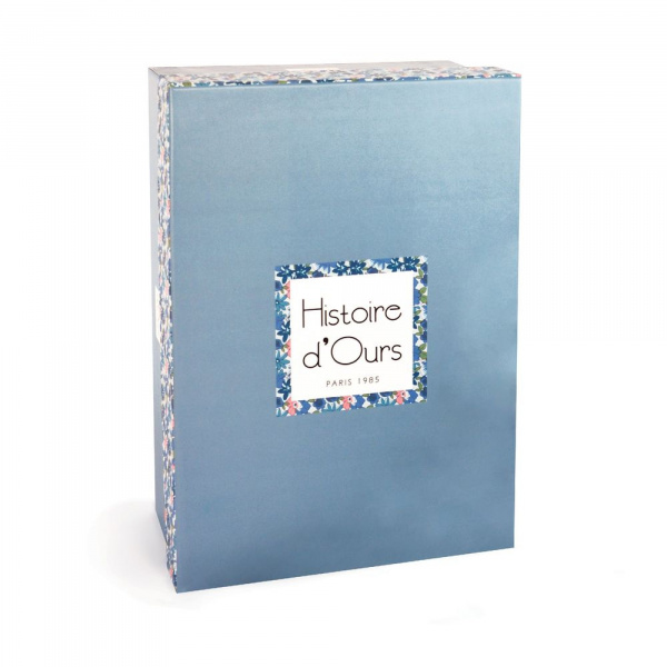 Peluche lapin bleu copains câlins 25 cm Histoire d ours