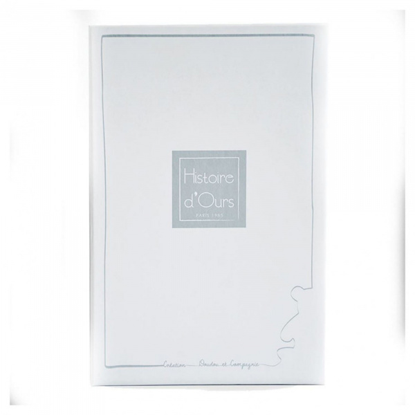 Peluche bébé copain calin lapin beige 50 cm Histoire d ours