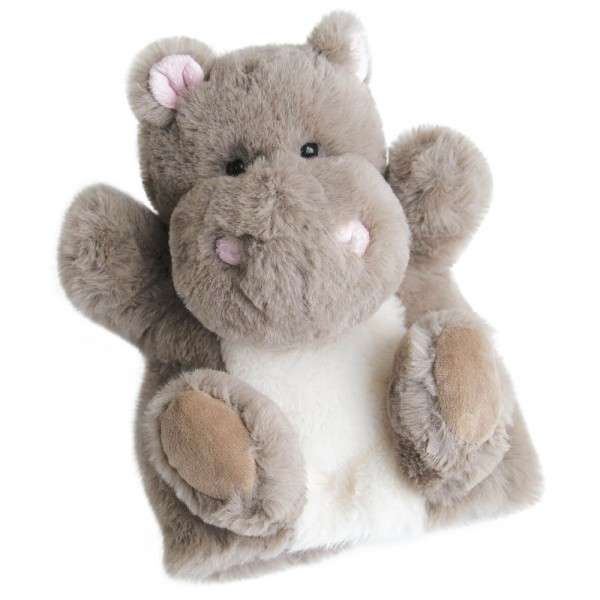 Doudou marionnette hippo 25 cm Histoire d ours