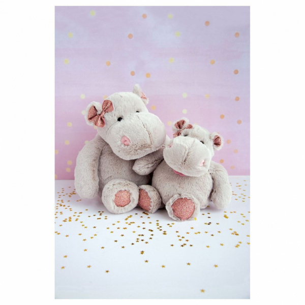 Peluche bébé hippo girl twist 25 cm Histoire d ours