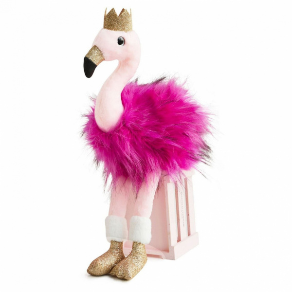 Peluche bébé flamant rose 45cm Histoire d ours