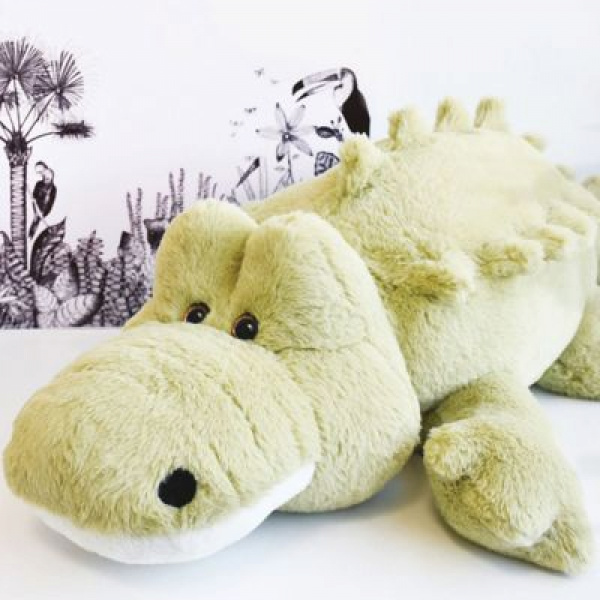 Peluche bébé géante crocodile Histoire d ours
