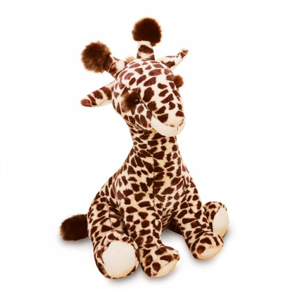 Peluche bébé lisi la girafe naturelle 50 cm Histoire d ours