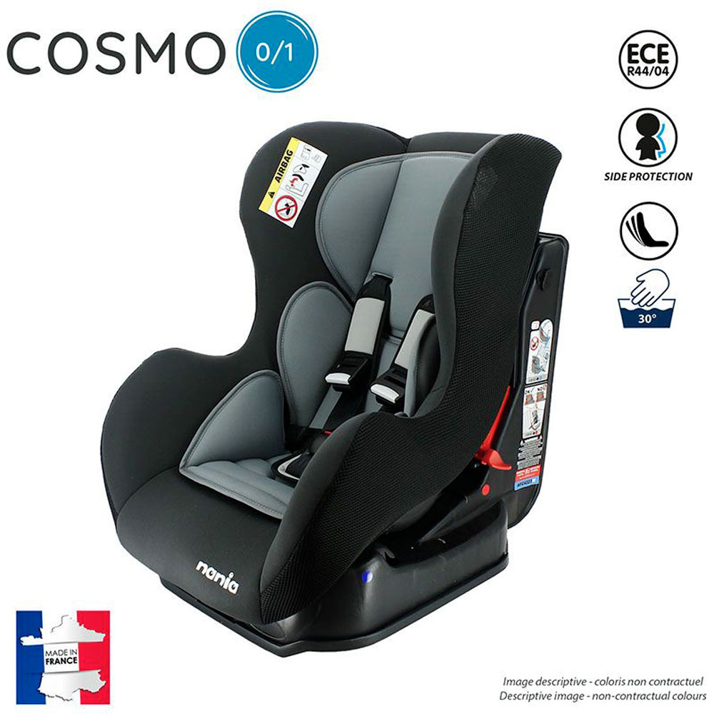 Siege Auto Cosmo Luxe Gris Groupe 0 1 De Nania Sur Allobebe