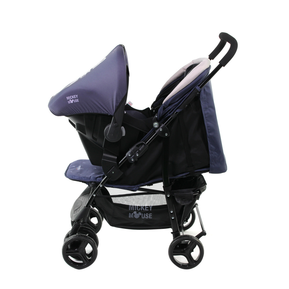 Nania - Poussette 2 en 1 TEXAS + Siège auto BEONE EVO (40-85cm) R129 i-Size  - Noir - Kiabi - 149.99€